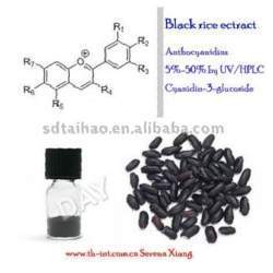 Black rice extract Anthocyanin 25 UV cyanidin 3 glucoside used in health food.jpg