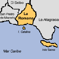 Mapa de la Provincia La Romana