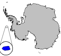 Ubicación de la Isla Pedro I en la Antártida