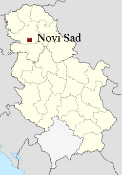 Novisad location map.png