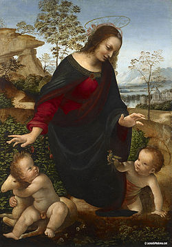 Leonardo da Vinci The Madonna and Child with the Infant Saint John the Baptist.jpg