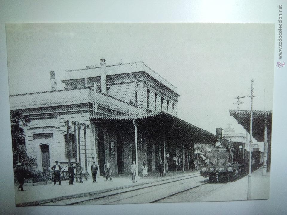 Estación del Norte, Sabadell, 1910. Edición postal. Autor desconocido/AHS