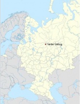 Localización de Veliki Ústiug en Rusia europea