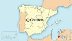 Ubicación de Galisteo en España