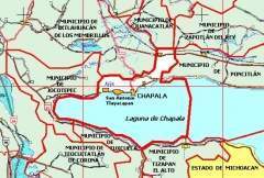 Mapa de Chapala