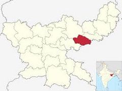 Ubicación de la ciudad de Dhanbad en el mapa