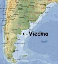 Mapa de la Ciudad de Viedma