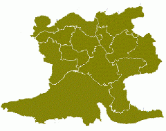 Mapa de la provincia de Matanzas