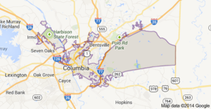 Mapa de Columbia.Carolina del Sur.png