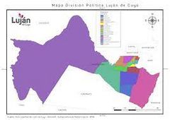 Mapa del departamento de Luján de Cuyo, cuya capital es la ciudad de Luján de Cuyo.
