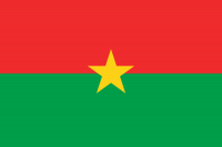 Bandera  de Burkina Faso
