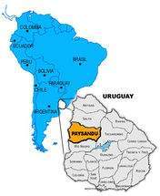 Paysandú. Departamento de Uruguay