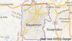 Ubicación del Municipio Bayamón