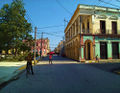 Calle Céspedes, esquina Padre Varela.