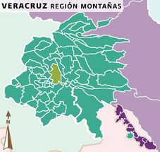Mapa del Municipio Ixtaczoquitlán