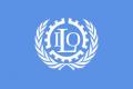 Bandera de Organización Internacional del Trabajo
