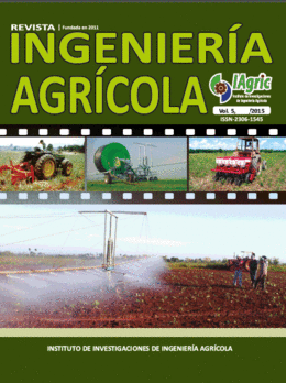 Revista Ingeniería Agrícola portada 2015.GIF