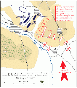 Battle of Crécy, 26 August 1346.gif