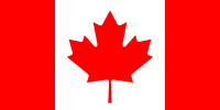 Bandera  de Canadá