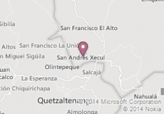 Mapa del Municipio San Andrés Xecul