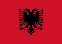 Bandera  Albania