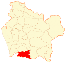 Mapa de la Comuna Loncoche