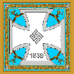 Reverso de la insignia utilizada entre 1940-1941