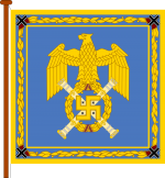 Anverso de la insignia utilizada entre 1941-1945