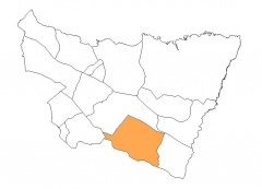 Ubicación del Consejo Popular Venegas en el municipio de Yaguajay, Provincia SS