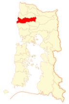 Mapa de la Comuna Purranque