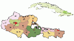 Ubicación geográfica de la provincia de Holguín