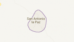 Mapa de San Antonio la Paz