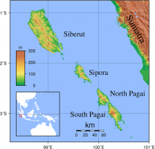 Ubicación de Isla Siberut
