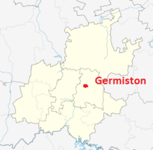 Mapa de Germiston