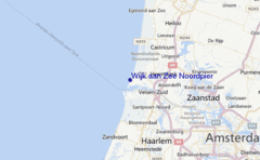 Localización de la ciudad de Wijk aan Zee
