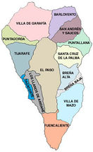 Mapa de Tijarafe