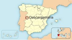 Ubicación de Descargamaría en España