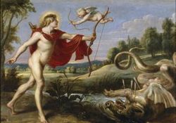Apolo y la serpiente Piton.jpg
