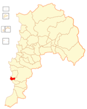 Mapa de la  Comuna  de El Quisco
