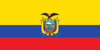 Bandera  de Ecuador