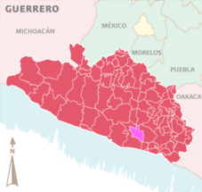 Mapa de Tecoanapa.
