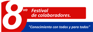 Logo 8vo festival de colaboradores de ecured.png