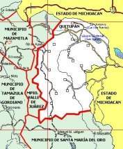 Mapa de Quitupan
