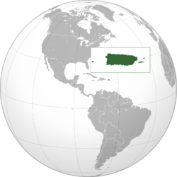 Ubicación de Provincia Autonoma de Puerto Rico