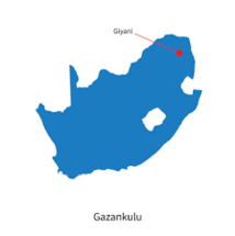 Mapa de Giyani