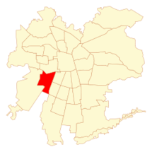 Mapa de la Comuna Cerrillos
