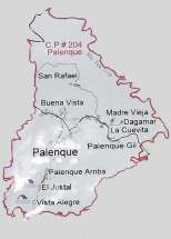 Ubicación de Palenque