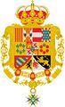 Escudo de Carlos III de España Toisón y su Orden variante leones de gules.jpg