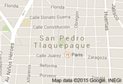 Mapa de San Pedro Tlaquepaque